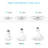 6.5 W PAR20 E26/Medium (Standard) LED Smart Bulb-50510887