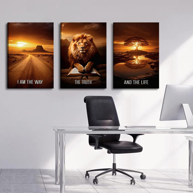3 Piece Wrapped Canvas Print