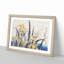 Grasshopper & Iris Flowers by Katsushika Hokusai - Picture Frame Painting Print-55608702-55608703
