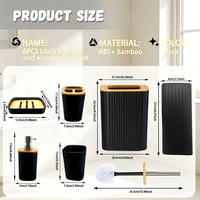 Bathroom Accessory Set