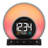 Soluna-S Light Sunrise Black LCD Alarm Clock With Temp