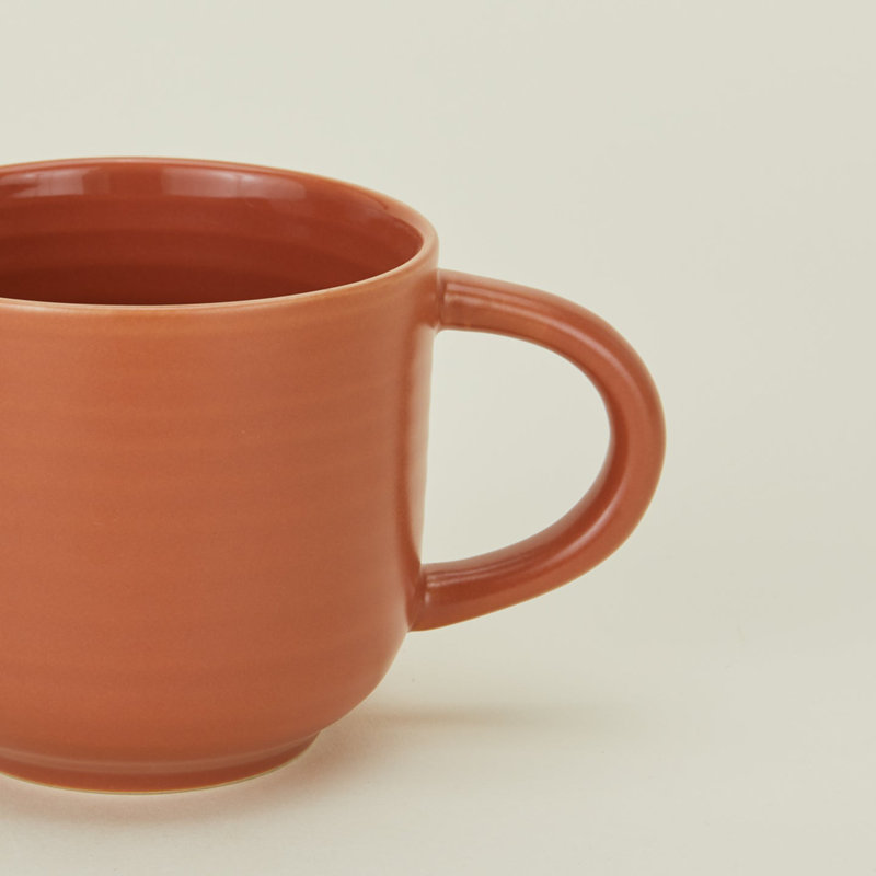 Essential Stoneware Coffee Mug, Terracotta