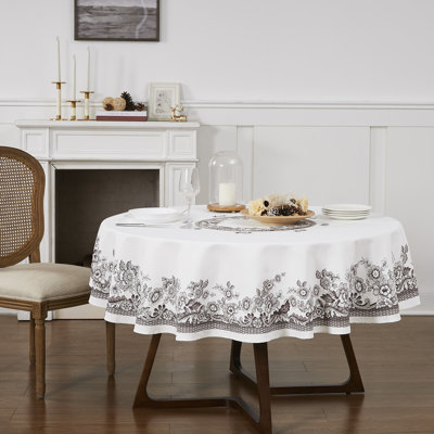 Spode ® Woodlands 70" Round Tablecloth In Ivory