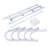 Conelia 23.6" H x 19.69" W x 3.94" D Ribbon Storage Rack
