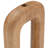 Wood Vase Mango Wood Arch Shape Modern Minimalist Design-995045000