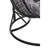 Penermon Double Egg Chair with Stand