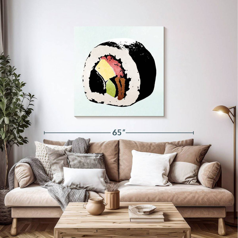 Yarlin style de sushi I, H 39 po x l 39 po