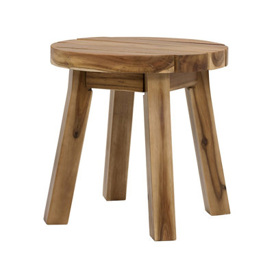 Table d'appoint en bois 16 x 16 po, solide et polyvalente pour une utilisation dans l'espace 16 x 16 po, ajoute du caractère à la maison