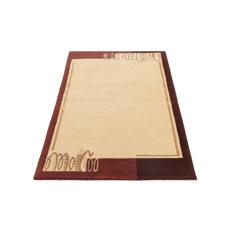 Tapis beige foncé Murry