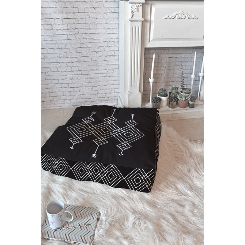 Housse et insert de coussin extérieur d'extérieur, H 23 po x l 23 po x P 7 po