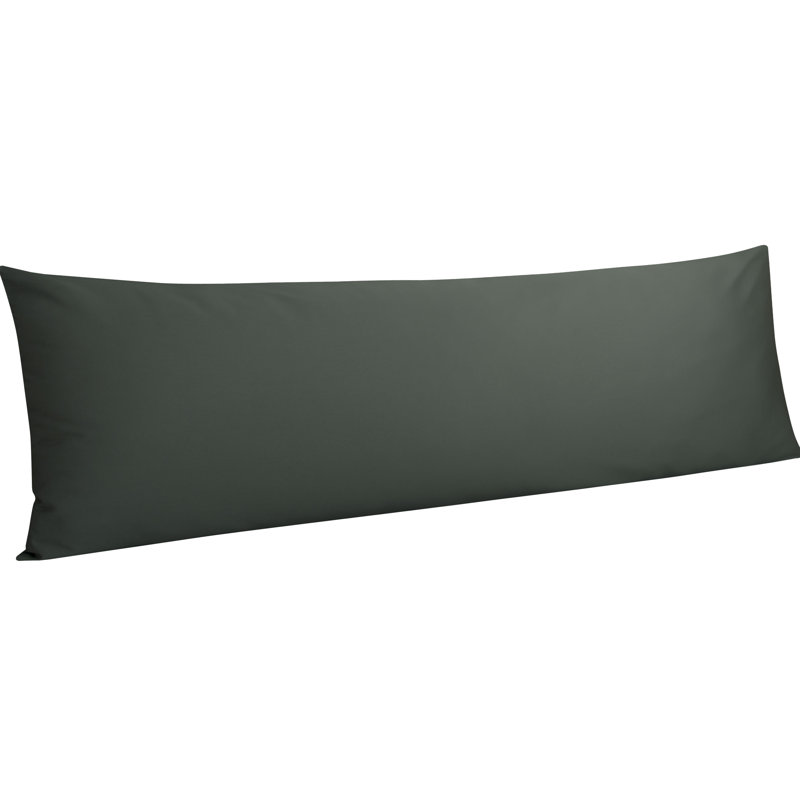 Egyptian-Quality Cotton Body Pillow Cover, 500 Thread Count Cotton Sateen Body Pillowcase with Envelope Closure, 20x54 Inches - NTBAY