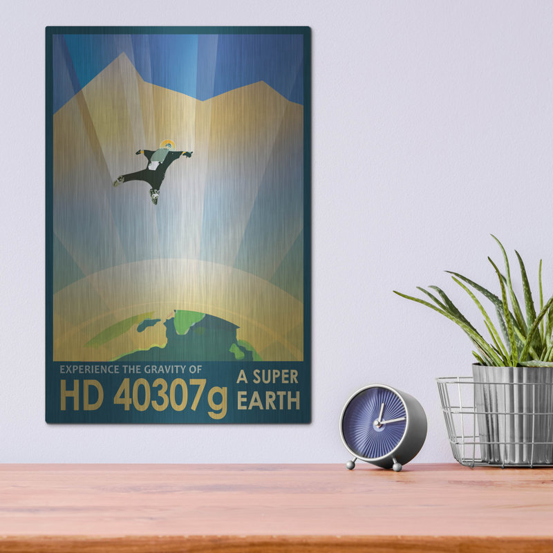 «Visions Of The Futur HD 40307g», par la NASA, H 16 po x l 12 po