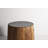 Turn Solid Wood Accent Stool-12837189