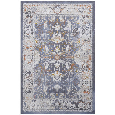 Stain Blue Area Rug - Non-shedding, Suits Bedroom, Living Room, Dining Decor Soft And Luxurious, For Room