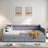 Dupre Daybed With 2 Drawers, 2-tier Shelf, Usb Ports And Led Light-1173898092