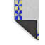 Tapis gris/bleu à motifs-987475246