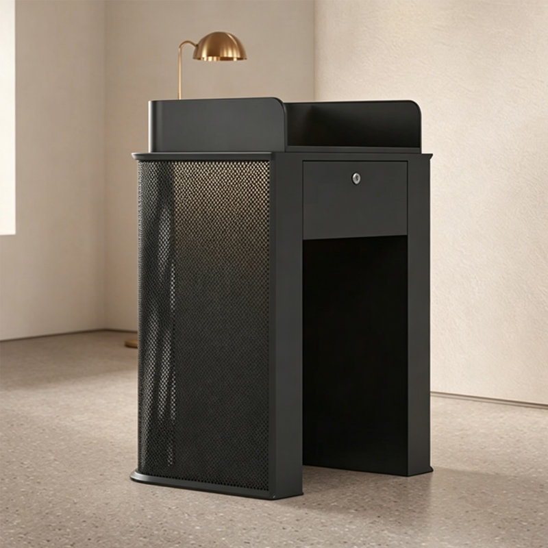 Bureau de réception contemporain en bois manufacturé Contemporary, 27.56