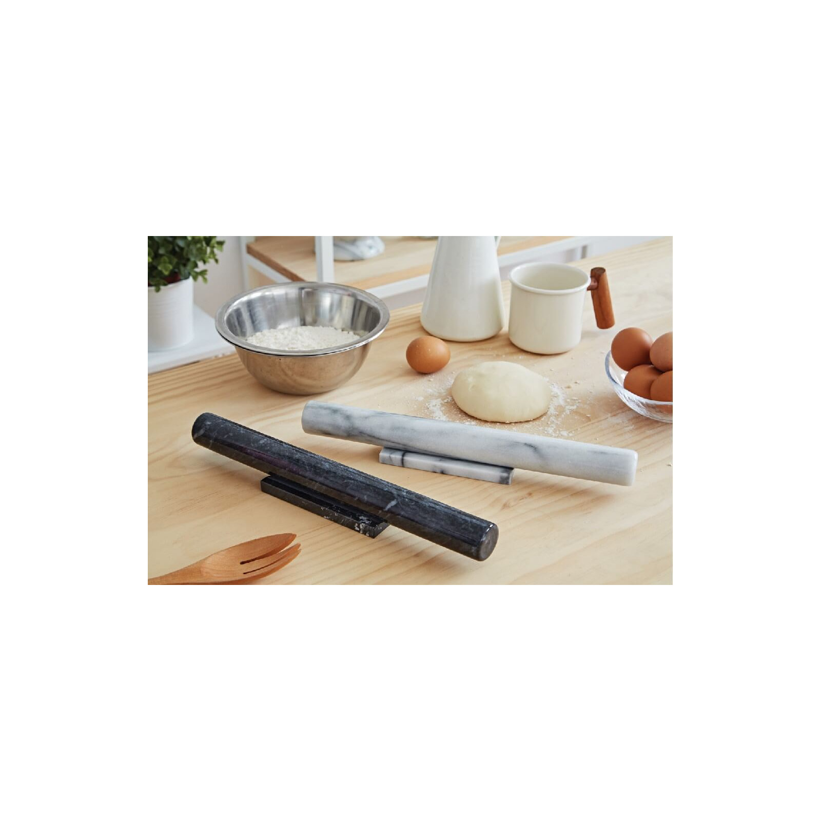 Artifacts Marble Rolling Pin, Black Matte