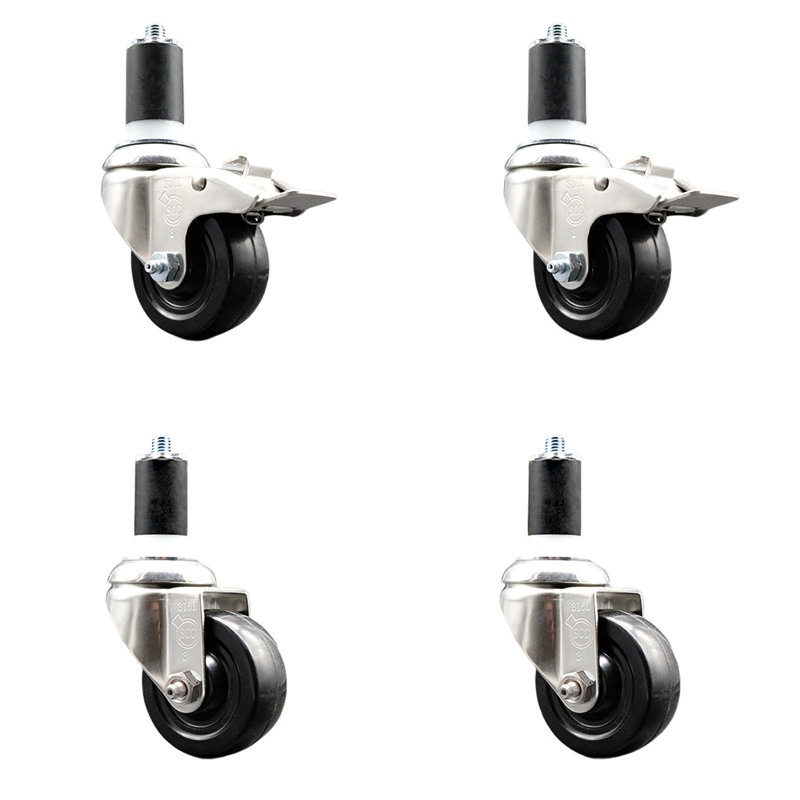 Rubber Casters
