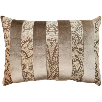 Coussin lombaire rayé 