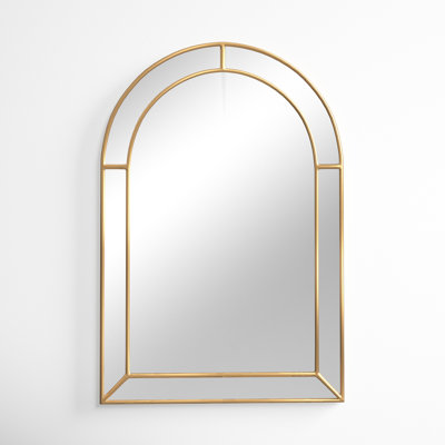 Iris Engineered Wood Mirror