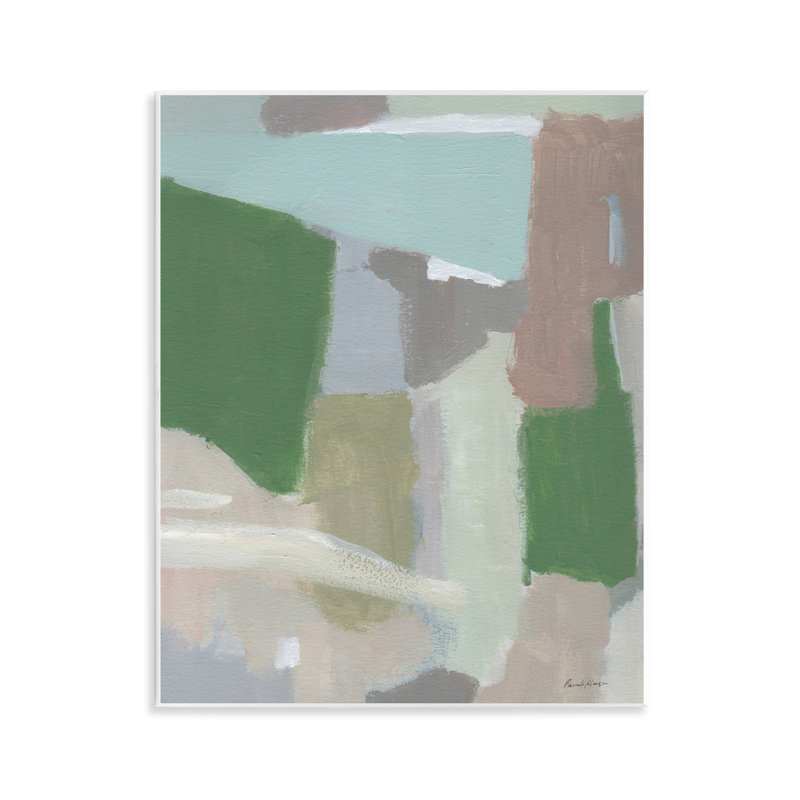 "Spring Green Abstraction", art par Pamela Munger