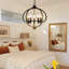 Lustre circulaire en verre 5 lumières-696806943