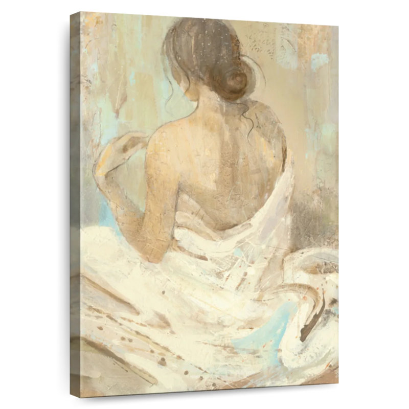 Leisha Abstract Figure Study II, 45" H x 30" W
