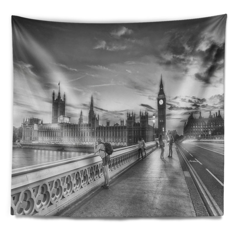 Polyester Tapestry, 50" H x 60" W
