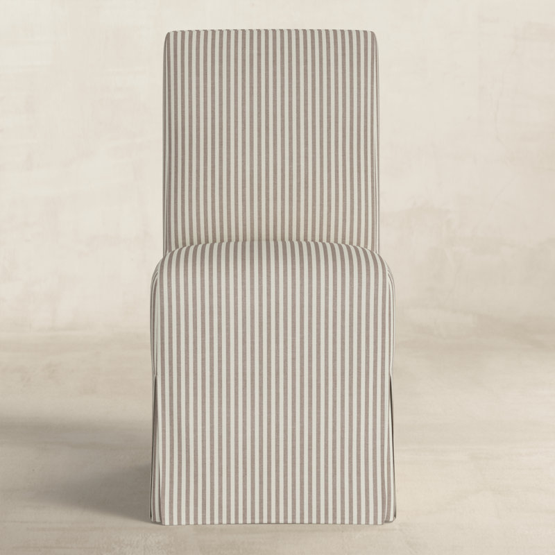 Lindy Dining Chair, Mauve Striped