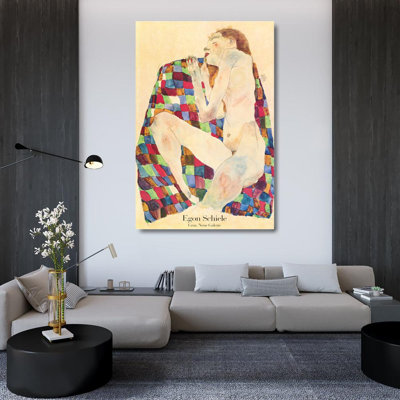 Femme allongée nue