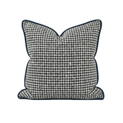 Furley Navy Down Filled 24x24 Pillow