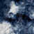Blue/White Print Faux Fur