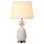 Salerno 22.44" White Table Lamp