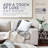 Lincove Throw Pillow Insert - 4 Pack - 100% Cotton Shell, Down Alternative Fill, Hypoallergenic - Made in Canada-111333136