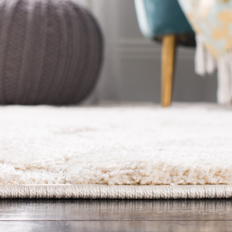 Amza Area Rug, Rectangle 8' x 10', Cream