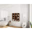 Armoire de rangement murale avec tablettes ouvertes-1773571566