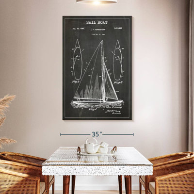 Sail Boat Ladonta BW