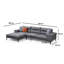 Canapé modulaire à angle large 121,65 po-1312355774-1312355763