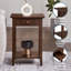 Table de bout avec rangement Carbin-22411315