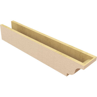 Queue de chevron Newport Woodgrain TimberThane, brun clair apprêté