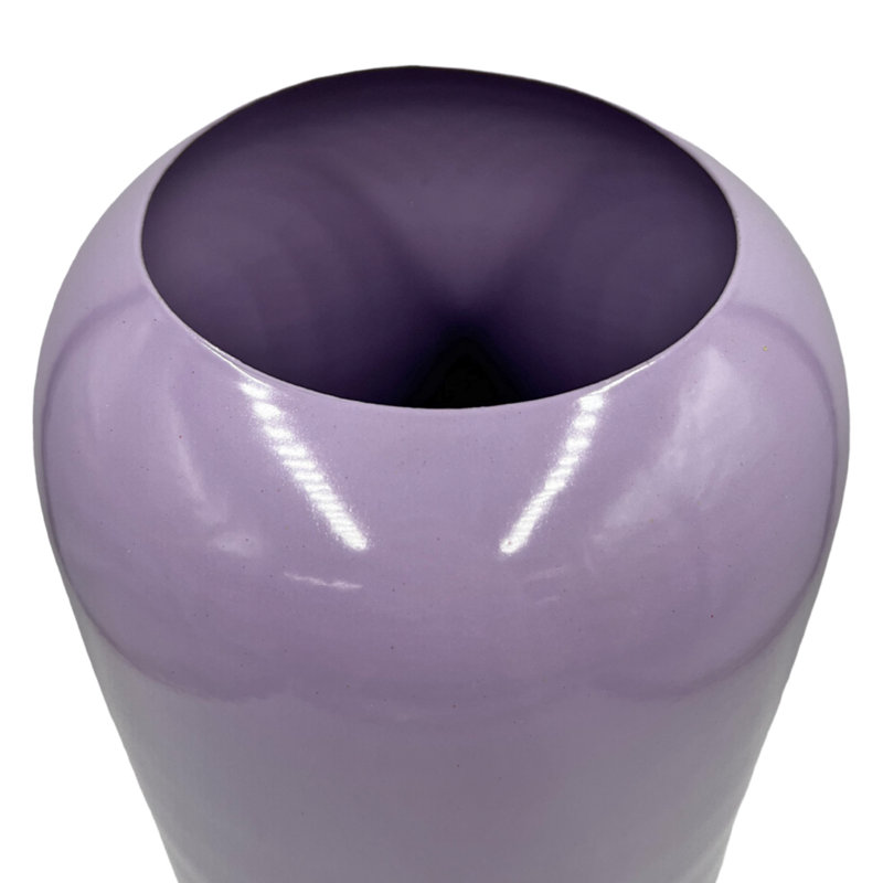 Vase de table en fer Keyrin, Mauve