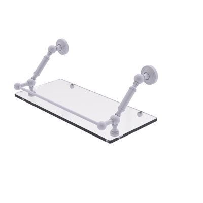 Tablette flottante avec barre de galerie hertzler