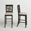 Upholstered Counter Stool with Solid Wood Frame-1160400885-1160400887-1160400393