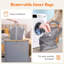 Bhargava Fabric Laundry Hamper with Handles-493853388-493853391