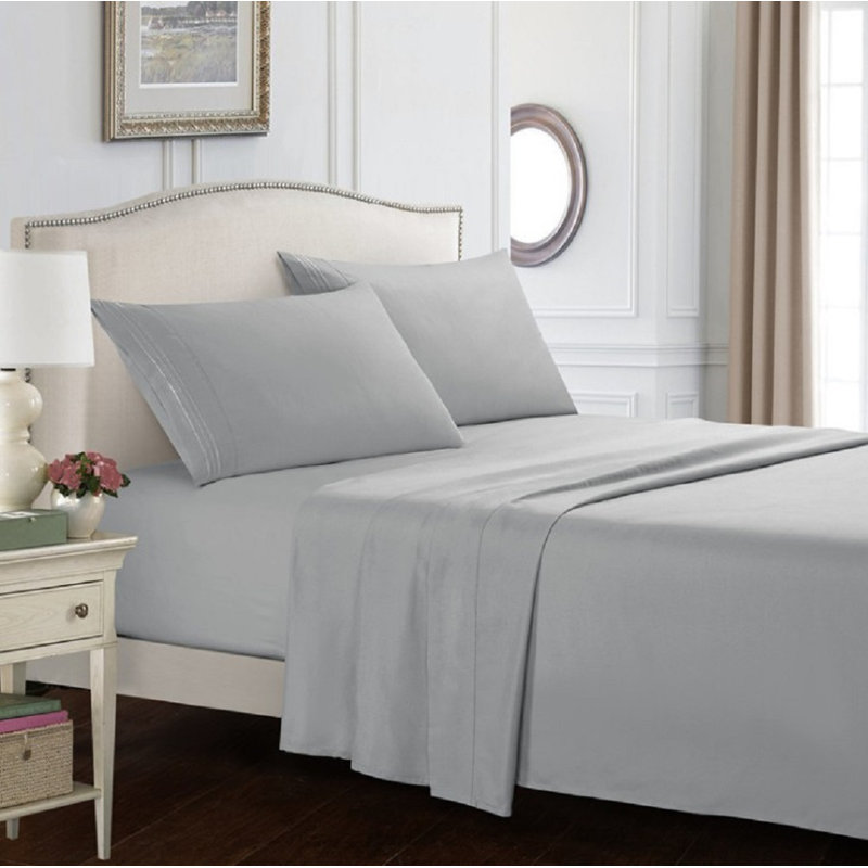 Ensemble de draps Dboze, Grand, Rouge bourgogne