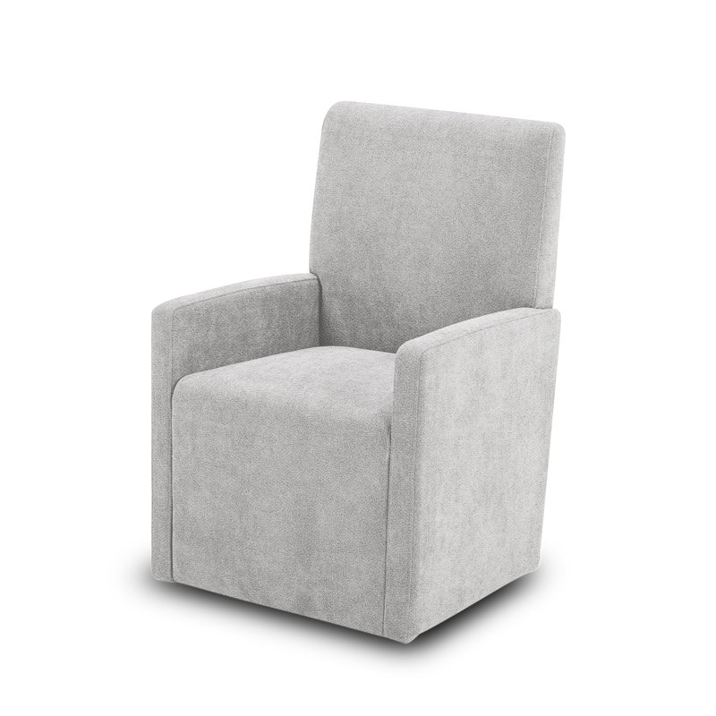 Chaise de salle à manger rembourrée à dossier Pula