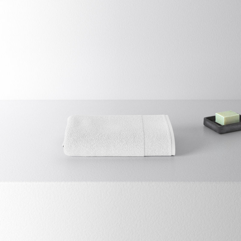 Maven Plush Bath Towel, White