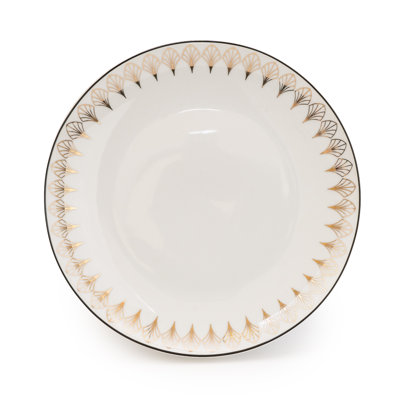 Vallejos 26.7cm Bone China Dinner Plate, Set of 4