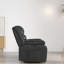Fauteuil inclinable électrique en similicuir de 38,2 po Serlin pour personnes âgées avec poche latérale et télécommande-874526682